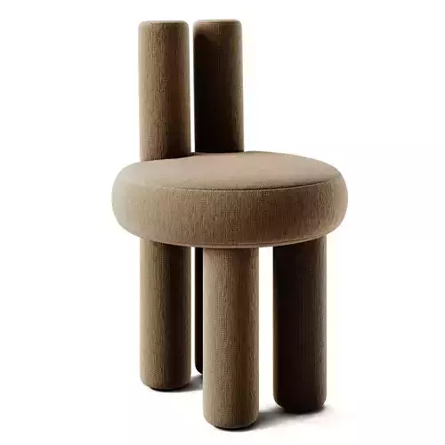 Salvador Chair Nelson de Araujo 3D model 2