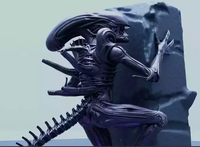 Xenomorph - Alien 3D model 3D printable | CGTrader
