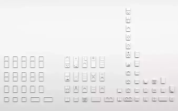 LK FUGA SLIM Sockets and Switches