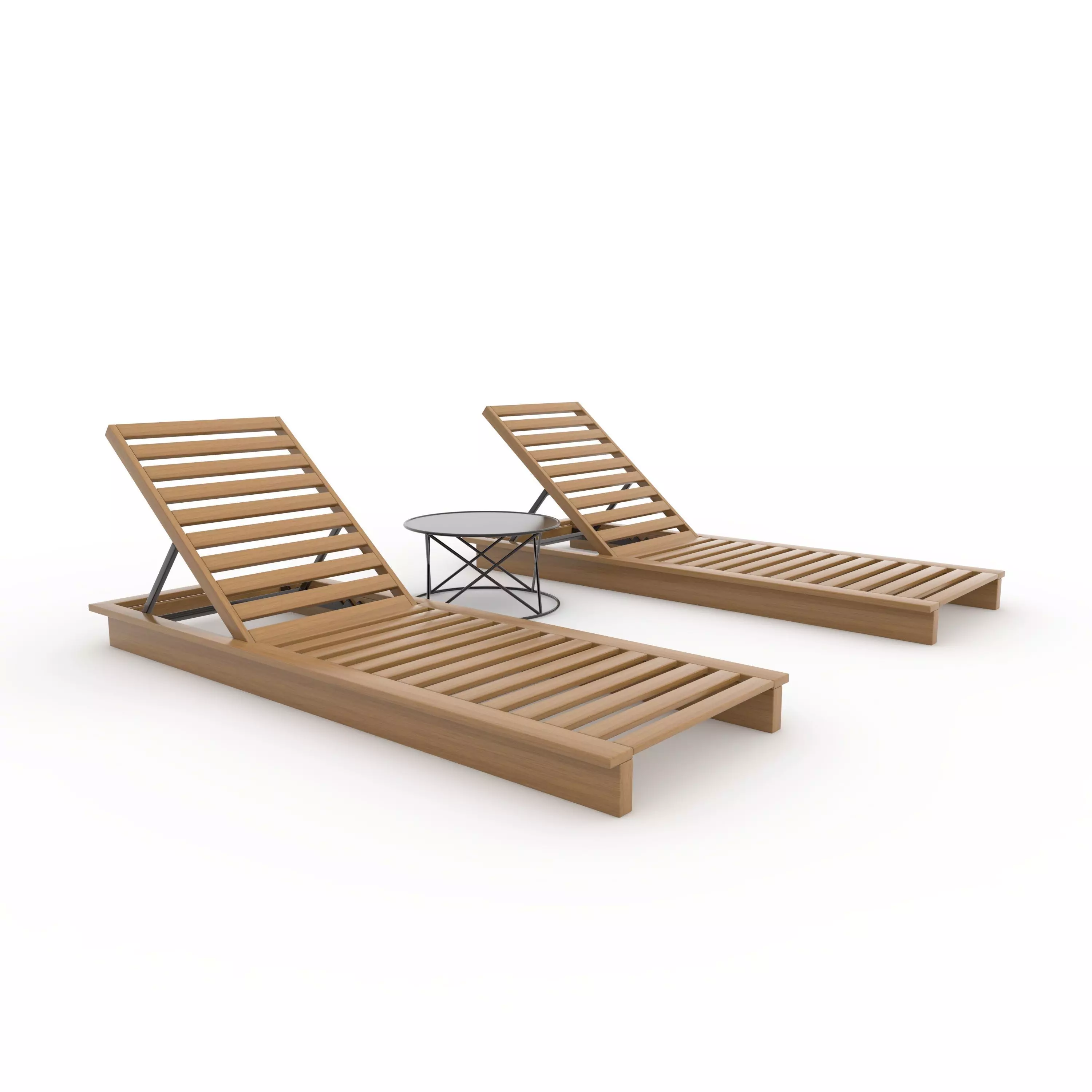 Sun Lounger 11 3D model