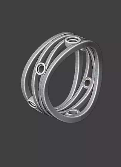 Series Ring 3d Print Model File 3D print model