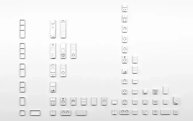 LK FUGA BASELINE Sockets and Switches