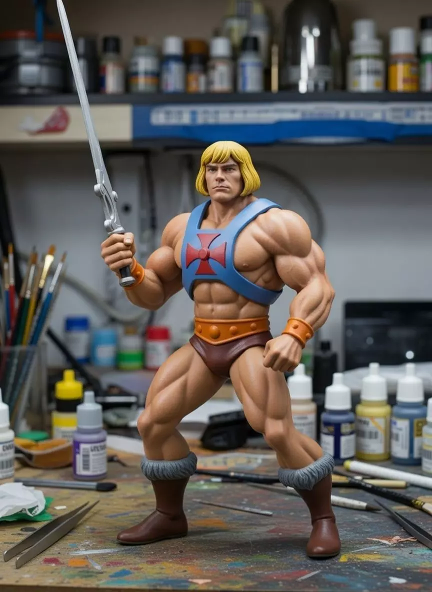 He-Man The Most Powerful Man in the Universe Free 3D print model
