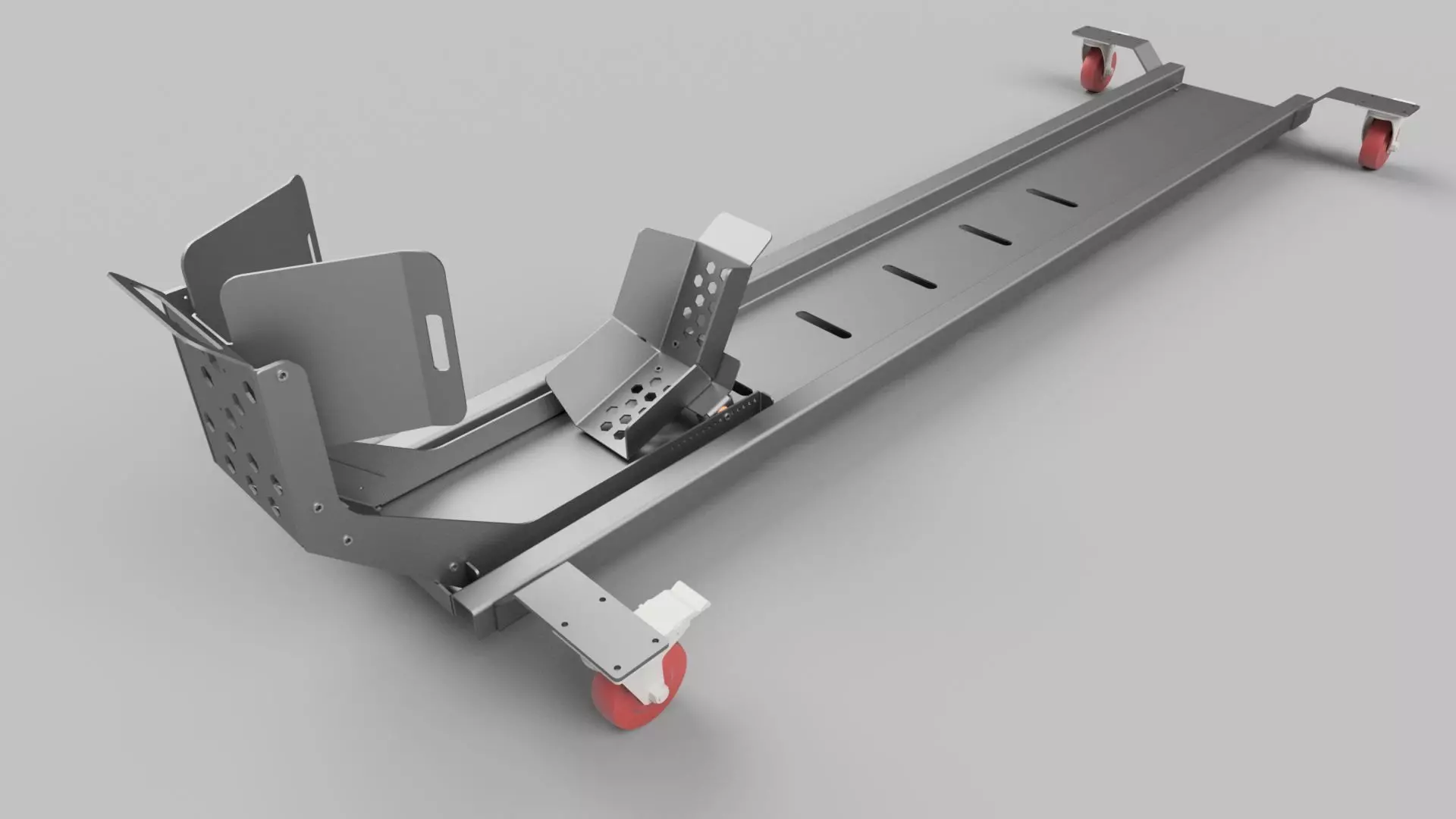 Motorcycle Dolly Plans - Motorbike Mover - Full BOM 2D 3D 3D model