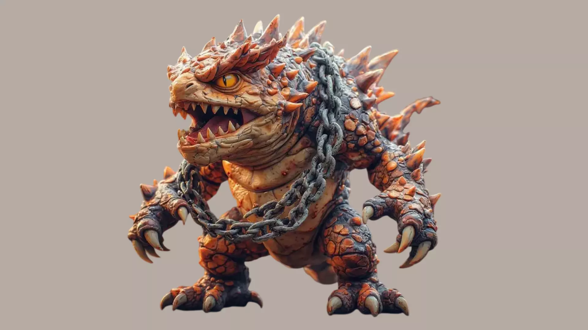 Stylized Dragon Creature Game Ready Fantasy Monster 3D model rigged ...
