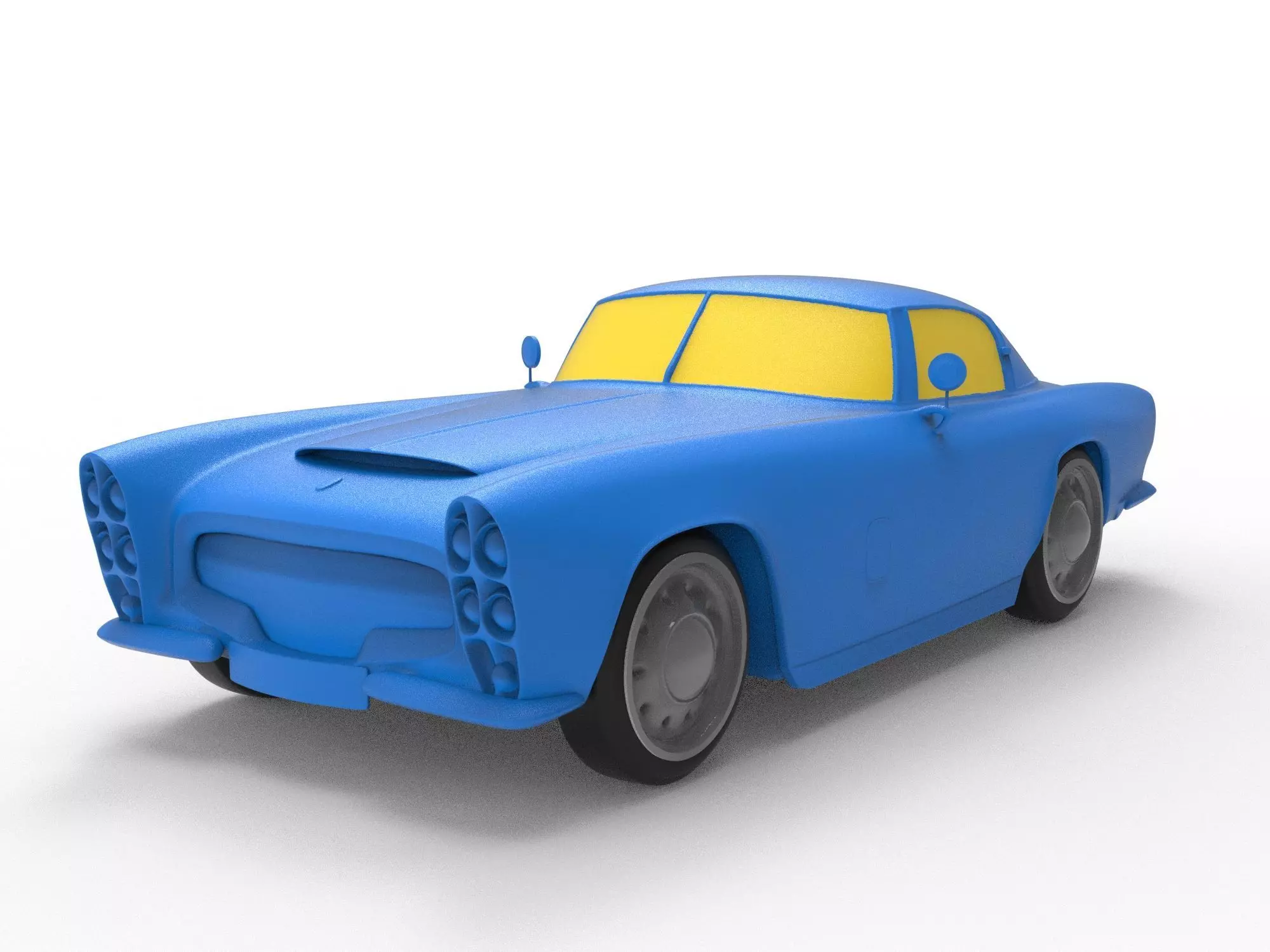 Dodge Zeder 1953 Classic Car 3D print model