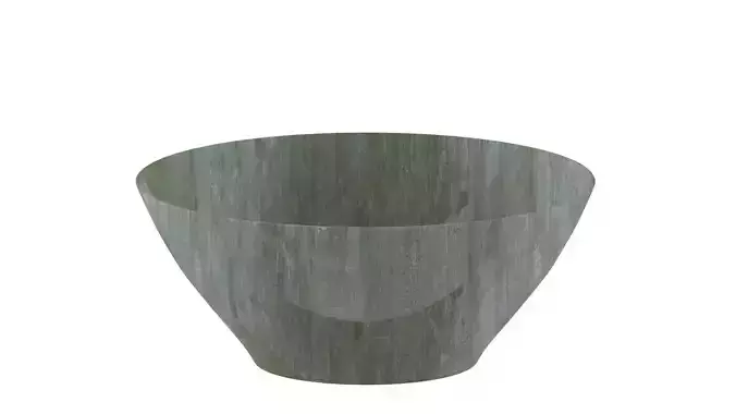 Bowl in Greenish Shed 3D model