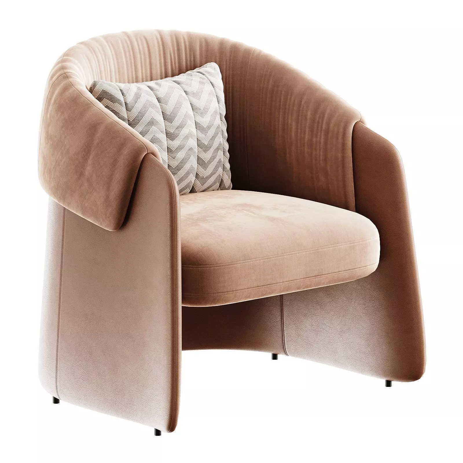 Blazer Armchair Low-poly 3D model