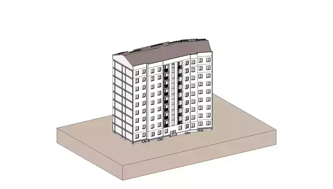 Simple Revit House 3D model | CGTrader