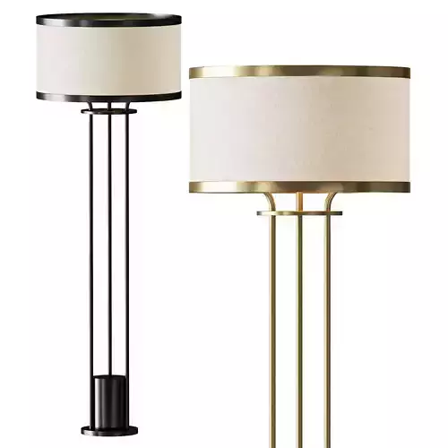 Ortega Floor Lamp 3D model