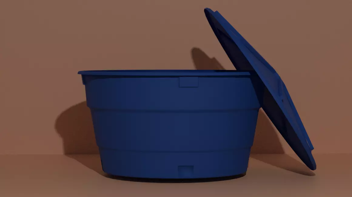 CAIXA DE AGUA Free 3D model
