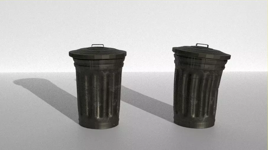 LATA PARA LIXO Free 3D model