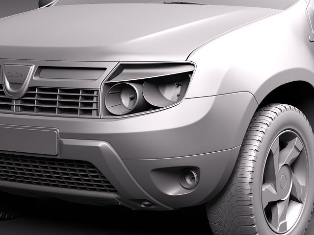 Dacia Duster 2010 3D model_10