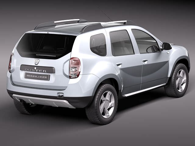Dacia Duster 2010 3D model_4