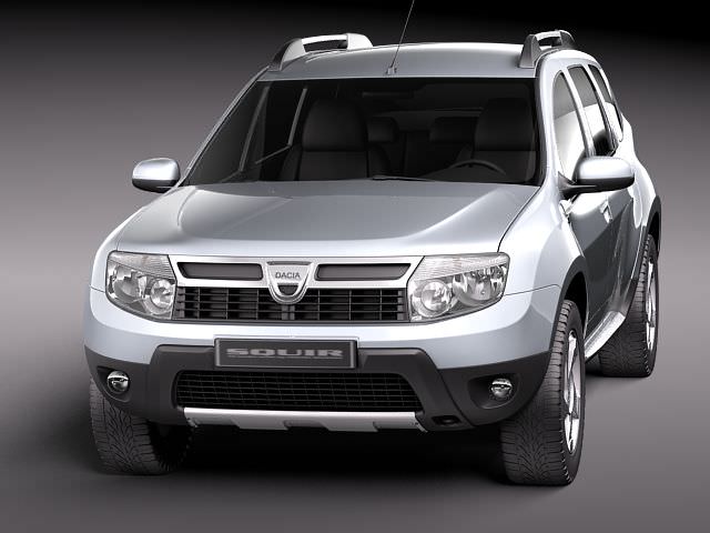 Dacia Duster 2010 3D model_1