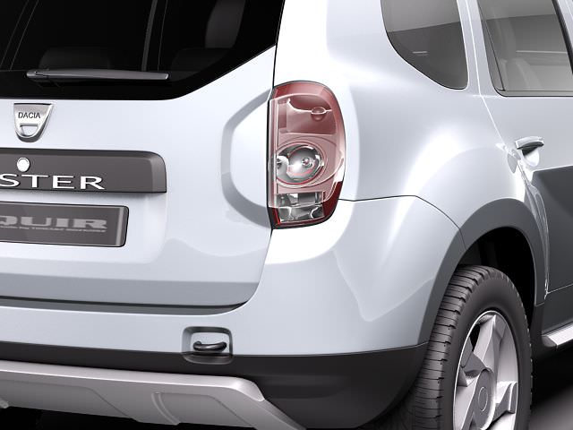 Dacia Duster 2010 3D model_3