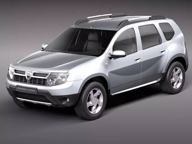 Dacia Duster 2010 3D model_0