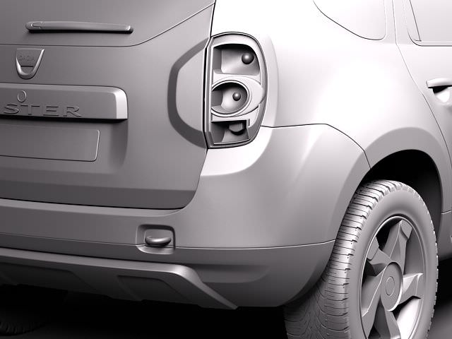 Dacia Duster 2010 3D model_9