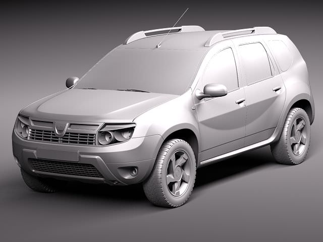 Dacia Duster 2010 3D model_11