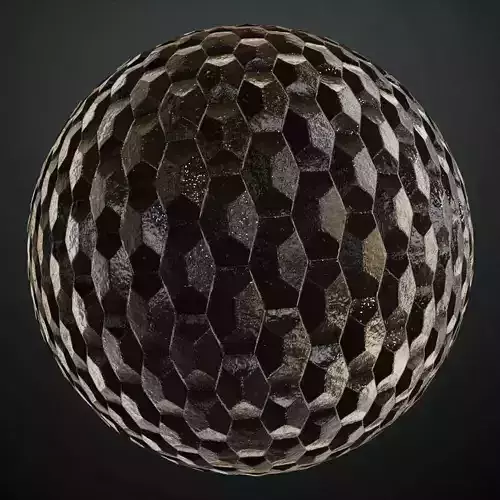 Cracked Slate Stone Pavement Tiles PBR Seamless Texture