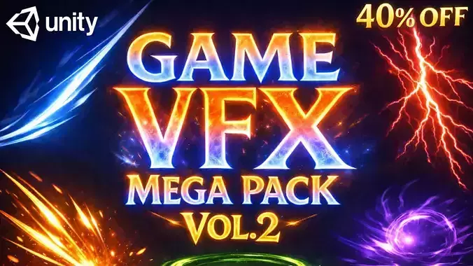Unity Game VFX Mega Pack Vol2 3D model