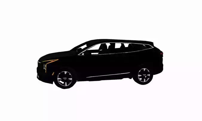 Kia Sportage 2026 Low Poly 3D Model Optimized Modern SUV Asset Low-poly 3D model 5