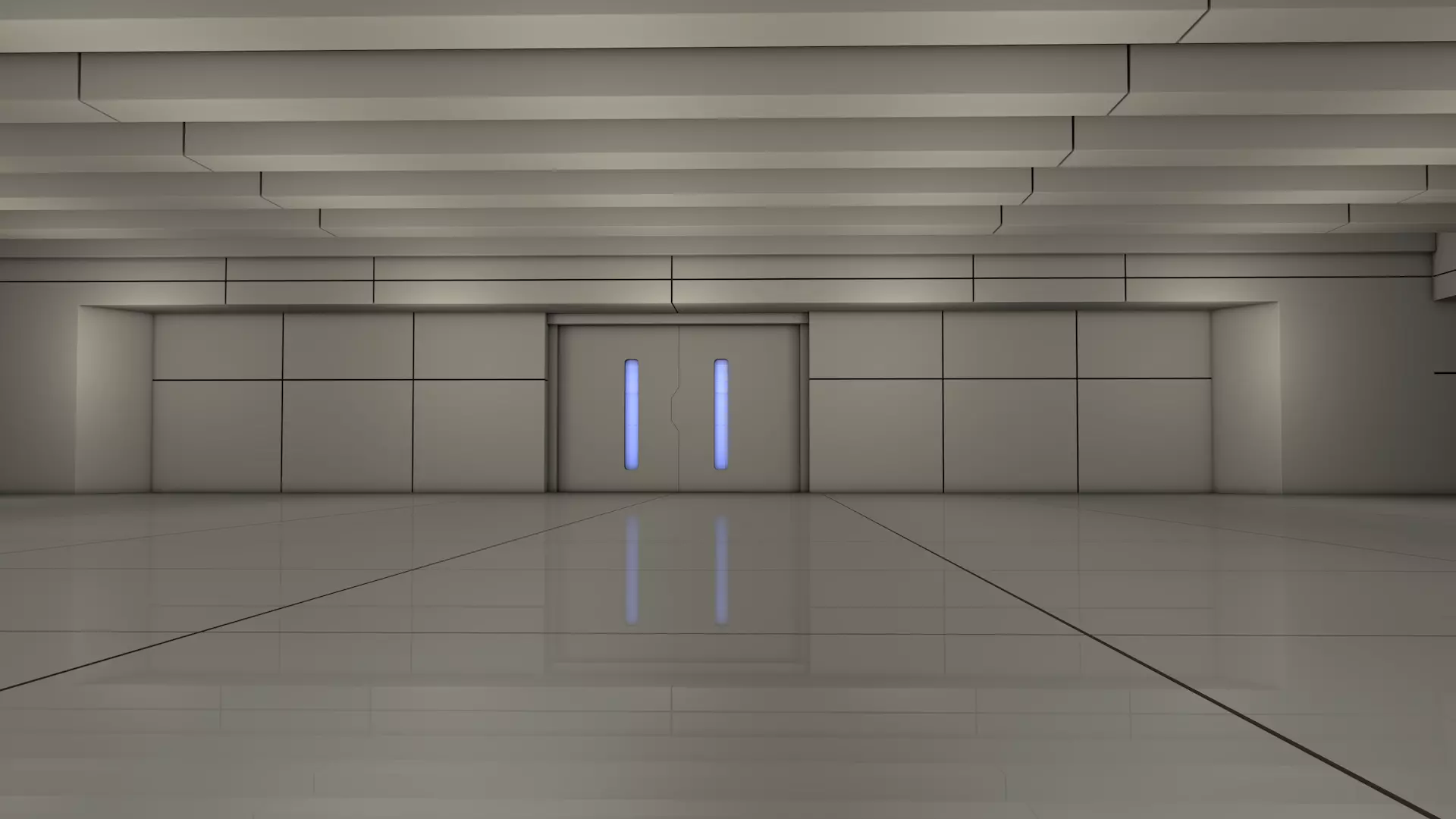 Sci Fi Room Apartrment 3D model