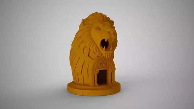 Lion Tabletop Decoration