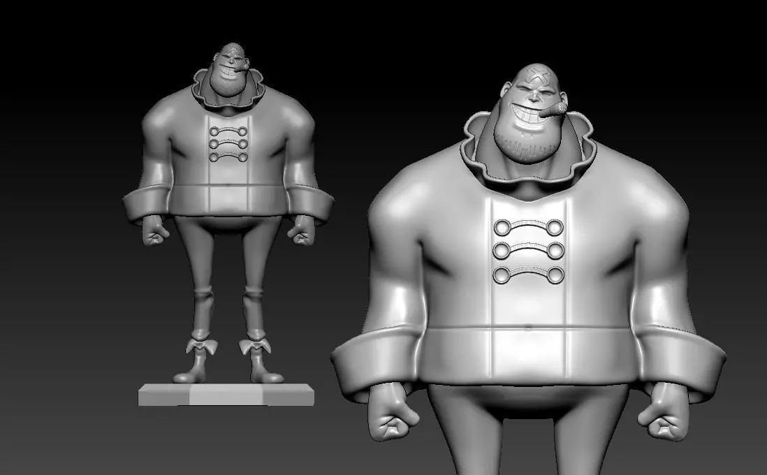 Mugren - Roger Pirates - One piece 3D print model