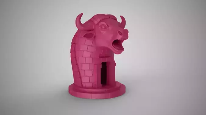 Buffalo Tabletop Decoration