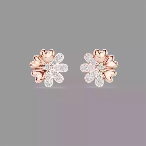  Diamond Studs Earrings 