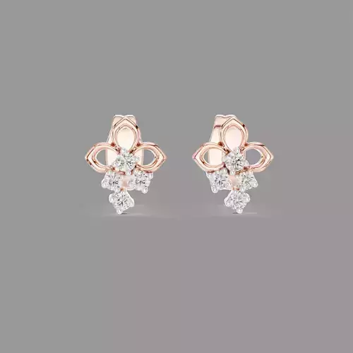 Diamond Studs Earrings 