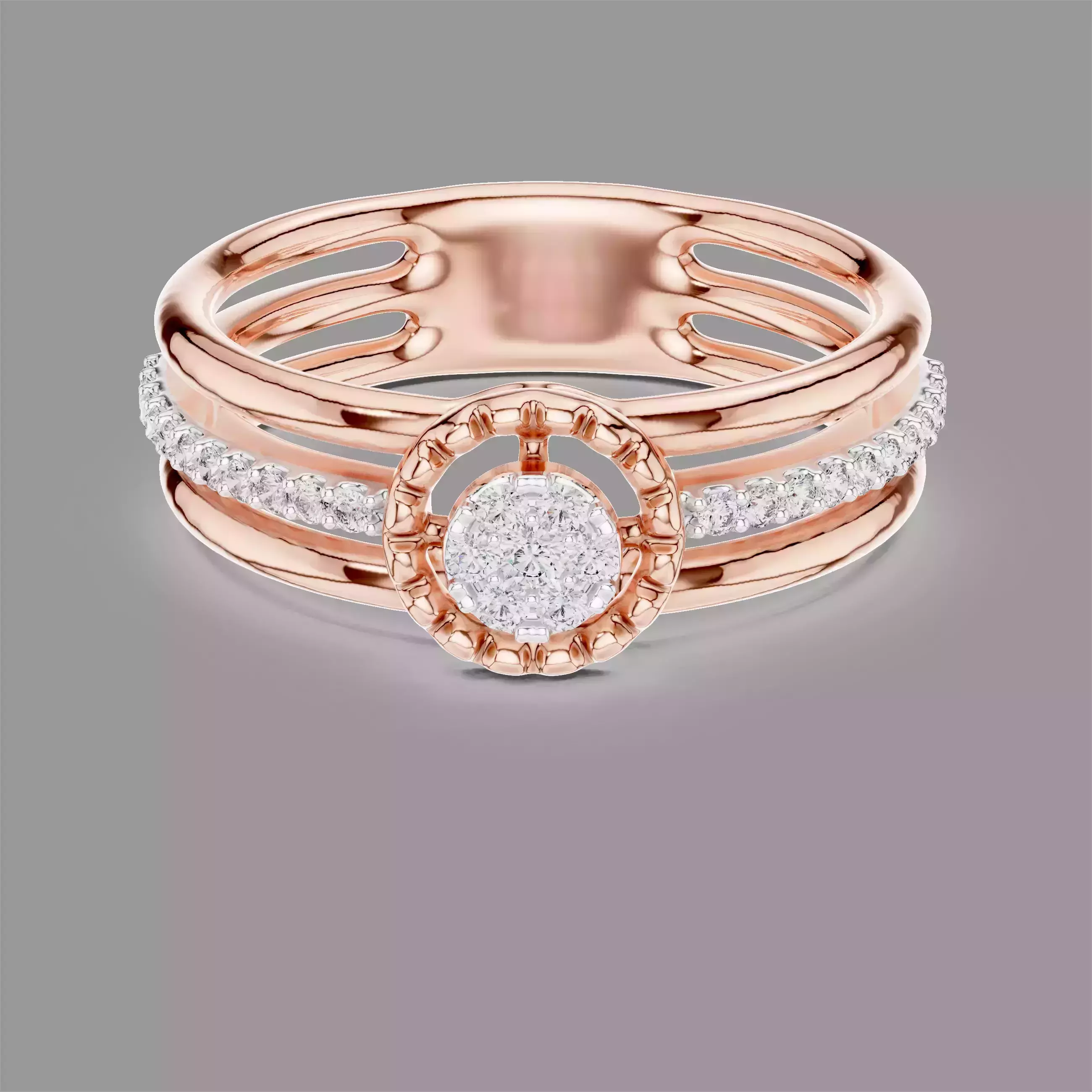 Light Diamond Ring 3D print model