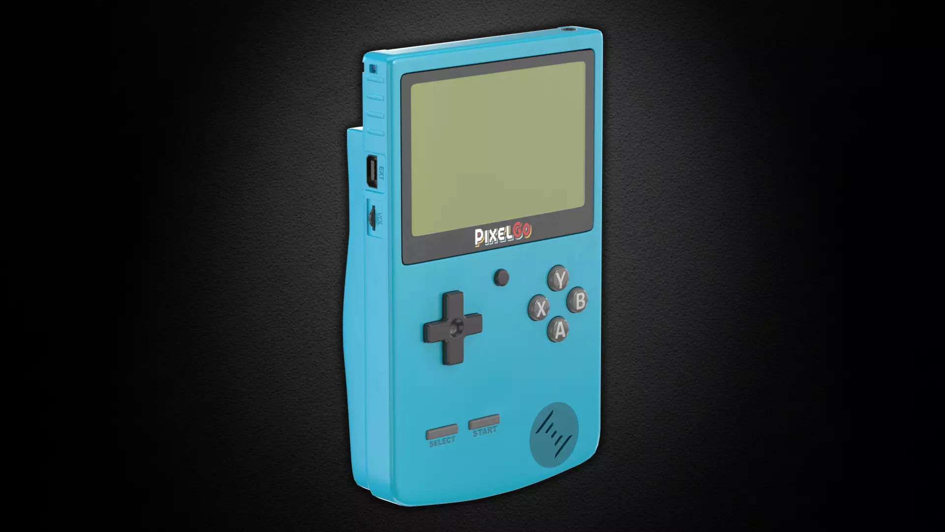 Generic Handheld Gaming Console 02 3D model