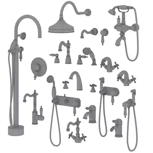 Medici faucet set by Boheme  3D model 7