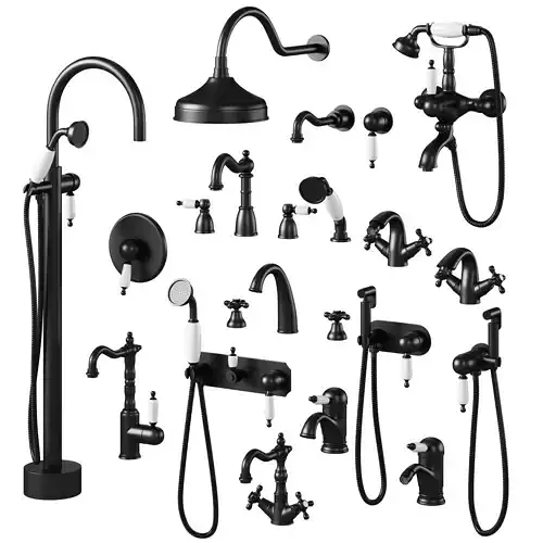 Medici faucet set by Boheme  3D model 5