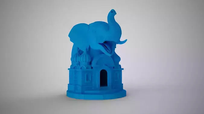 Elephant Tabletop Decoration