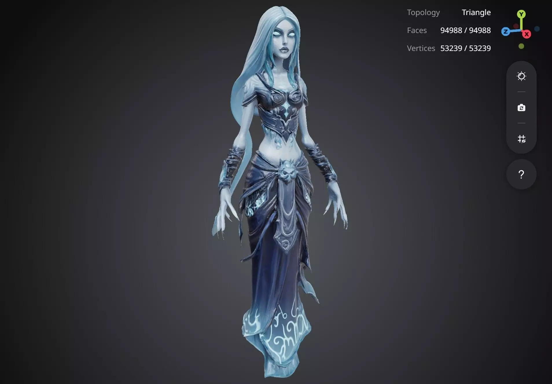 Ghost Girl 3D model