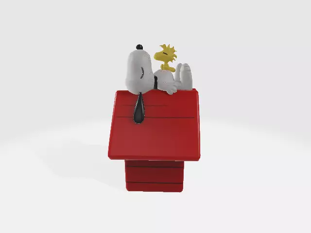 Not for Snoopy Model House 3D print model