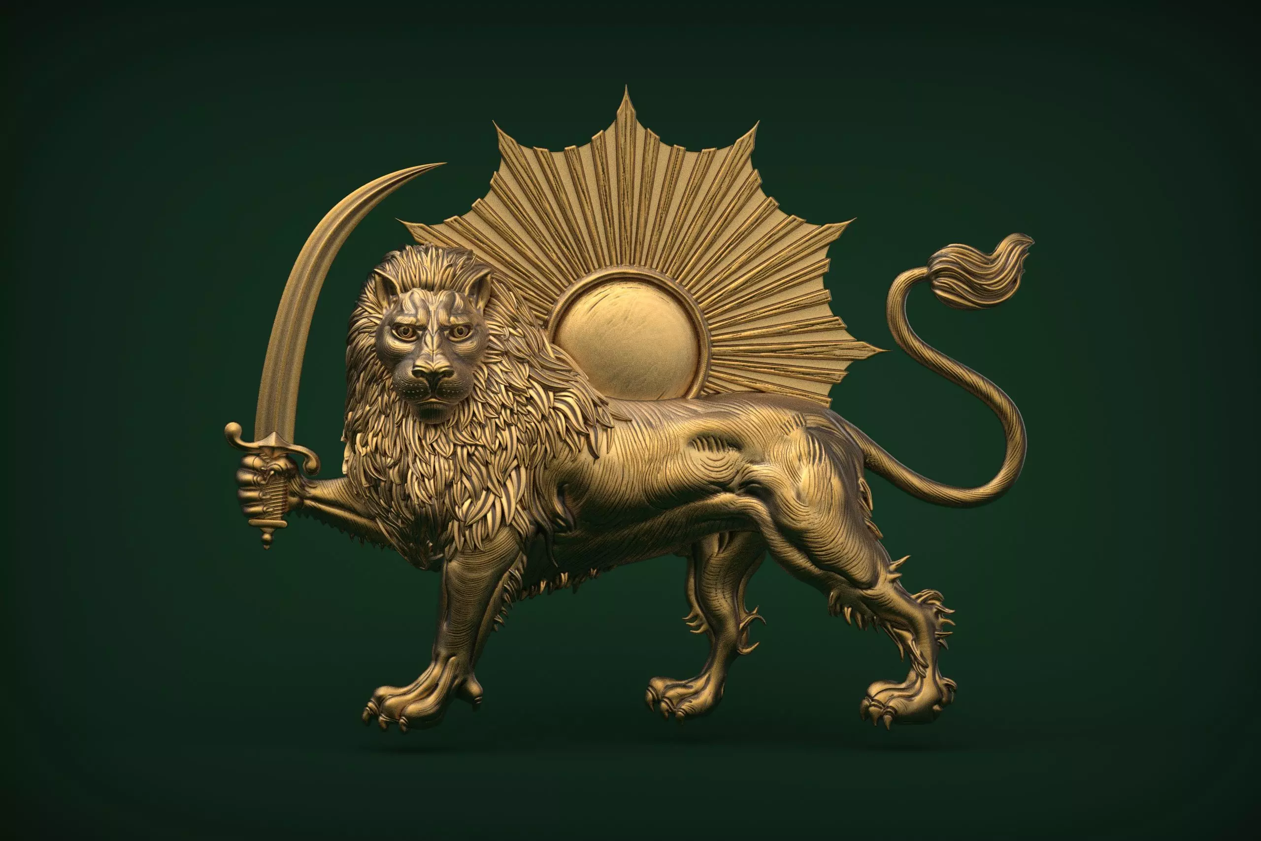 Shir o Khorshid V3 3D print model