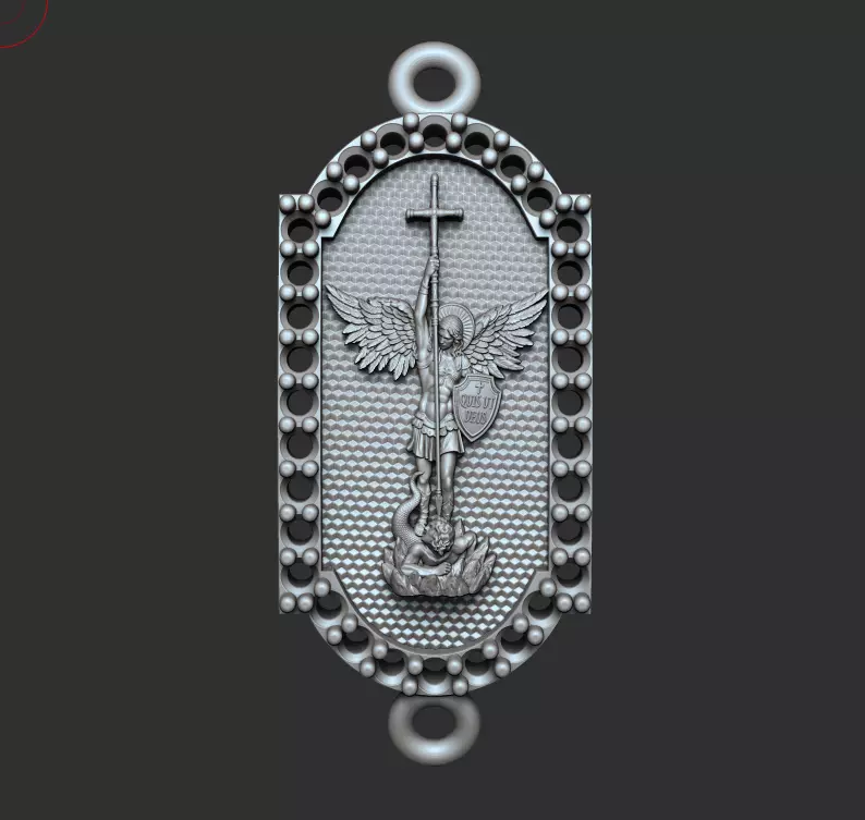 Arcangel placa Archangel plaque 3D print model