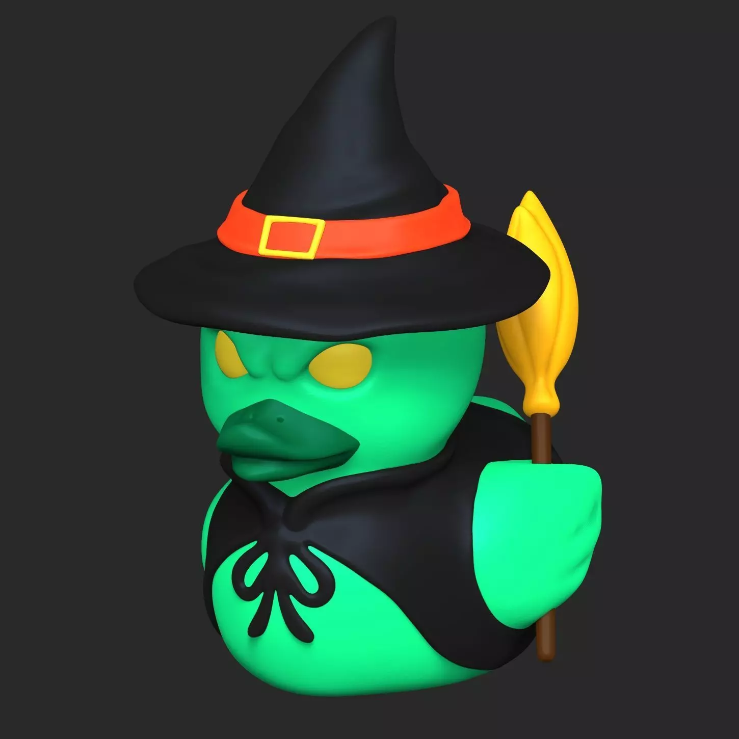 Duck wtich 3D print model
