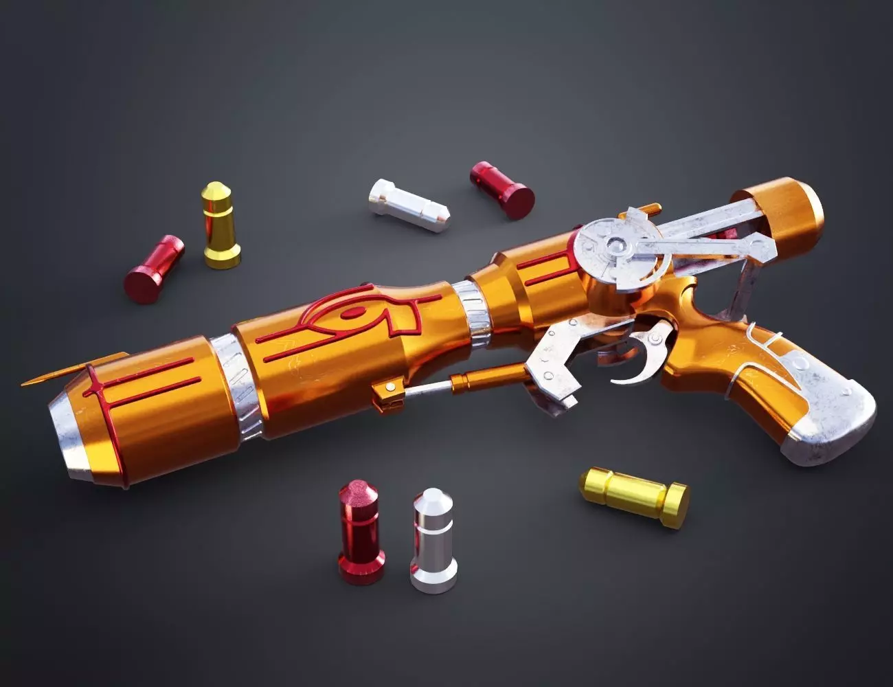 Outlaw Star - Starwind Caster blaster 3D print model
