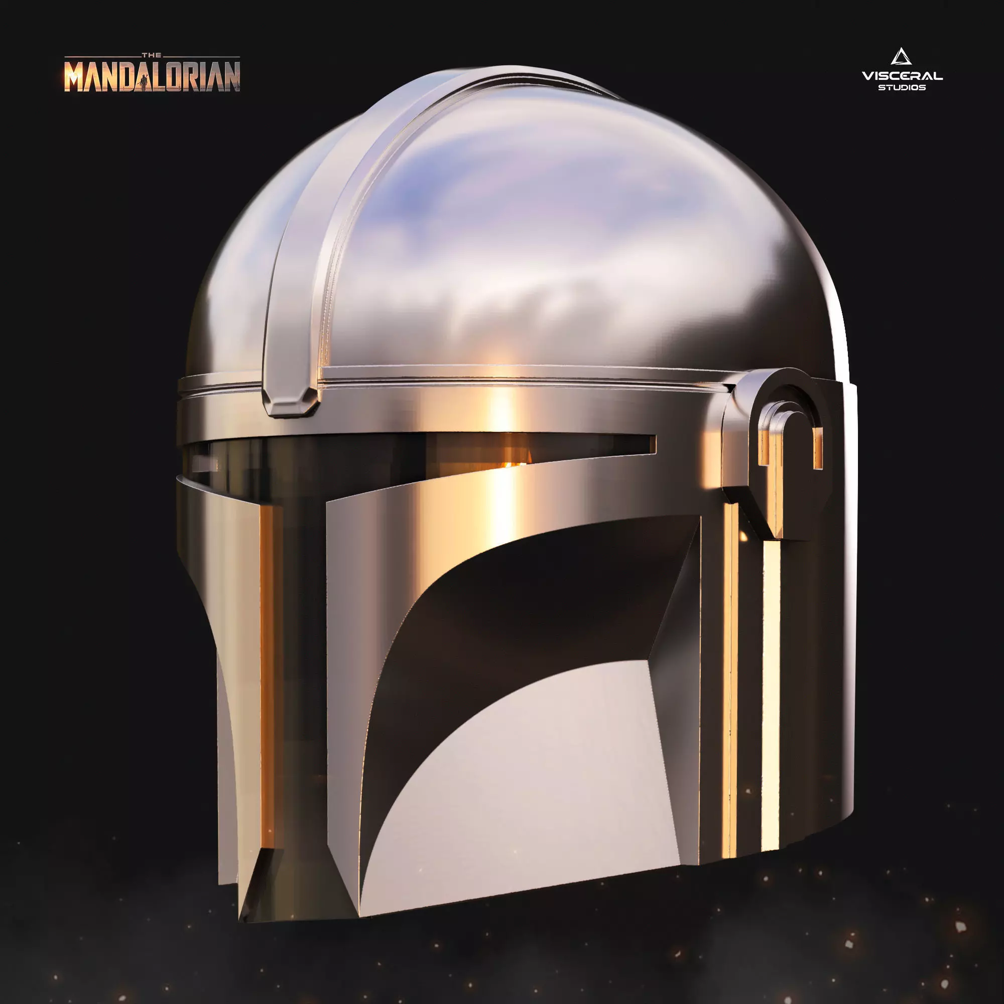 MANDALORIAN HELMET - Star Wars The Mandalorian Helmet Cosplay 3D print model