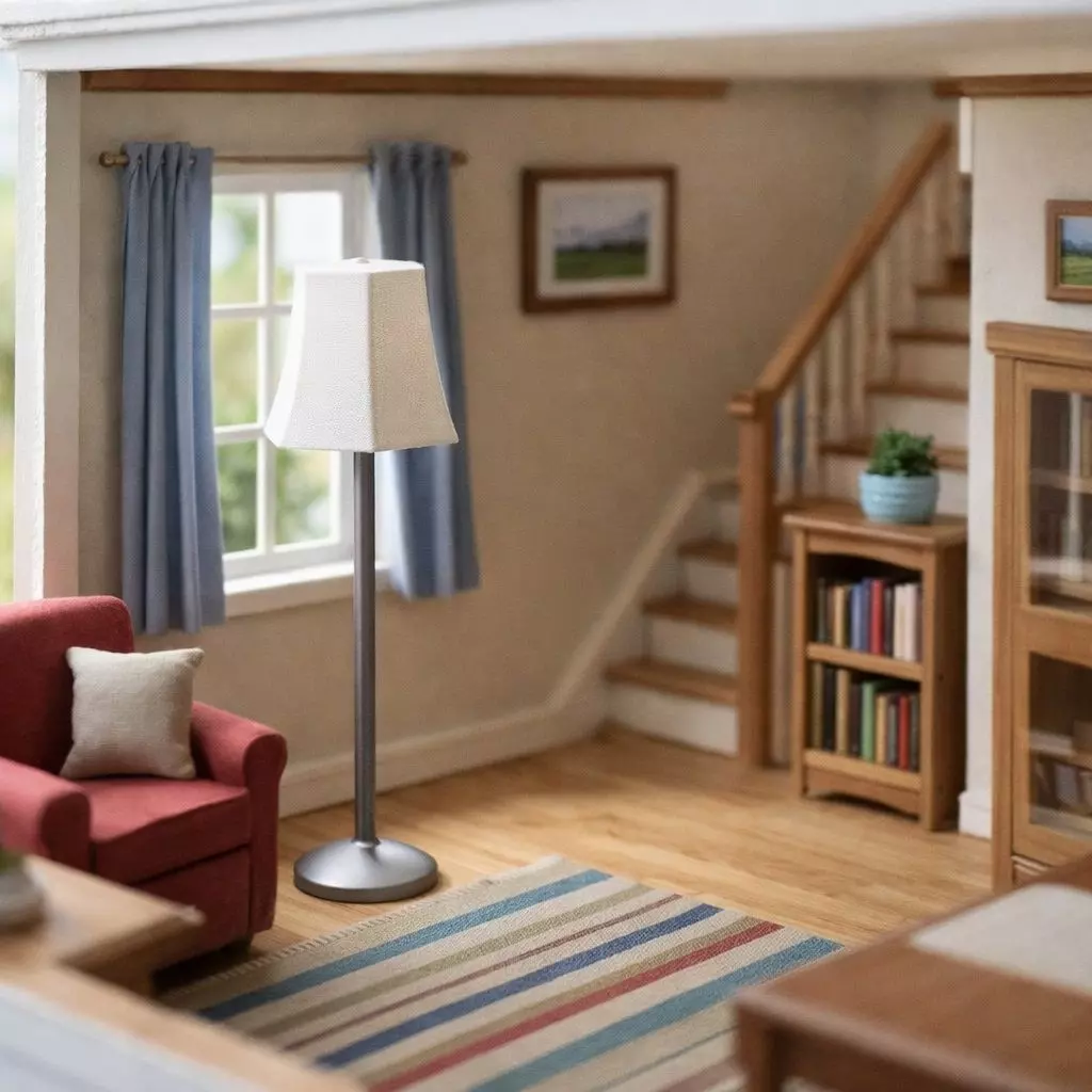 Floor Lamp 3D print model