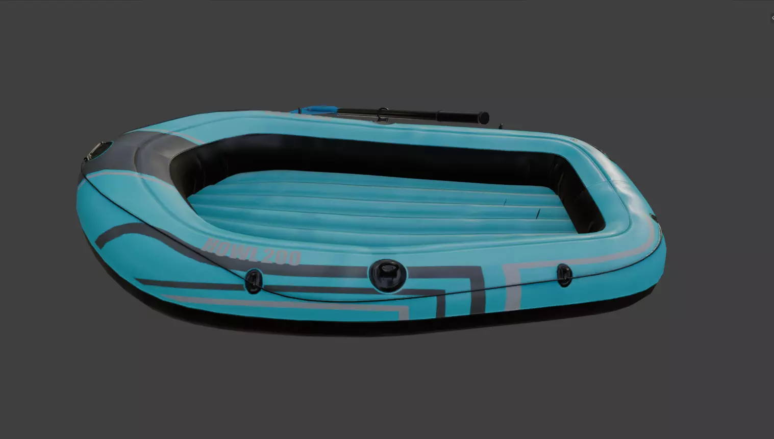 Dinghy 3D print model