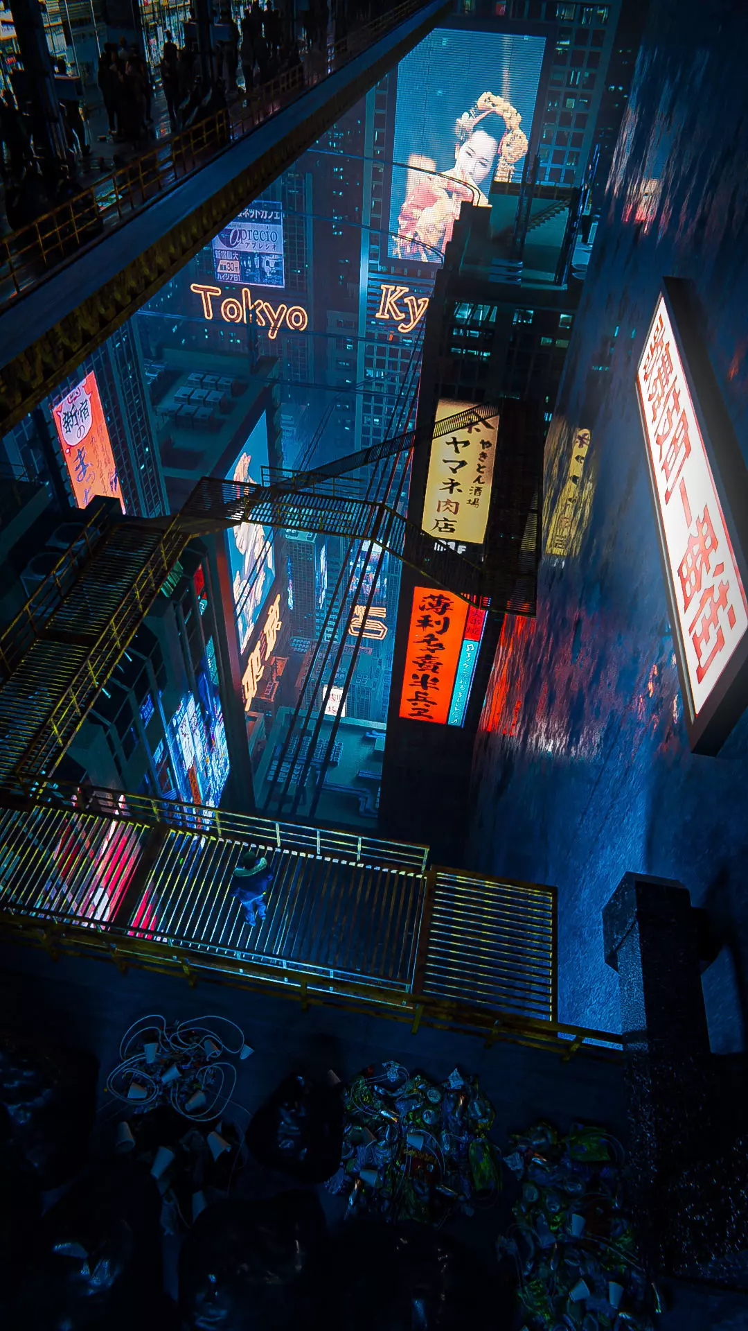 Neon Descent Special Free Release Free 3D model