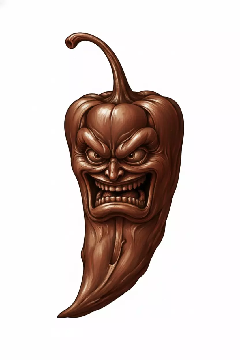 Pendant Chilly Pendant Angry Chilly Pandant Gold Pendant Hiphop 3D print model