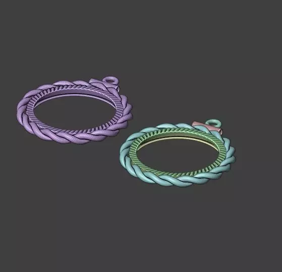 Coin Rope Holder 3D model 3D printable | CGTrader