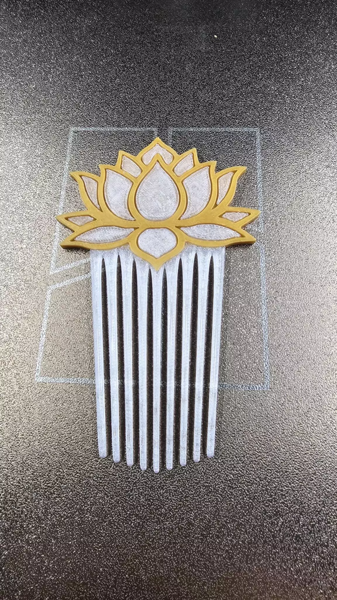 LOTUS HAIR PIN V2 3D print model